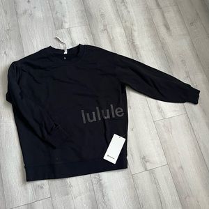 Lululemon perfectly oversized sweatshirt black graphic